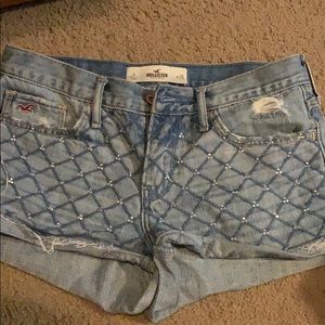 Hollister high waisted shorts